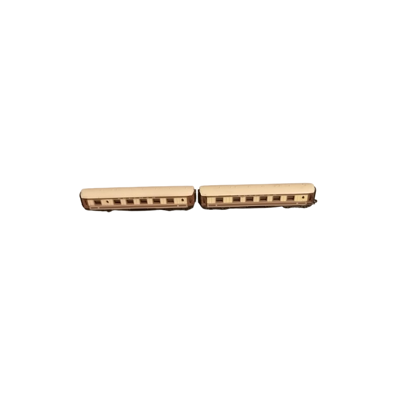Set of 2 vintage miniature Pullman cars – 9 cm