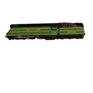 Southern 21c110 Locomotiva em miniatura "Golden Arrow" + Suporte - Escala N **
