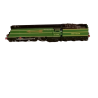Locomotive miniature Southern 21C110 "Golden Arrow" + support – échelle N**