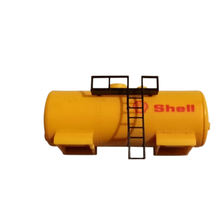 Weinlese gelb gelb Shell-Tank - alte Sammelspielzeug