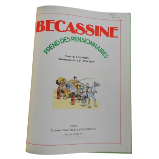 Bécassine prend des pensionnaires – Réédition album original de 1934 – BD vintage