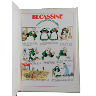 Bécassine leva moradores - Reemissão Álbum original de 1934 - Vintage Bd