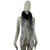Fur style defrosted shawl