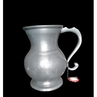Establecer lanzador + 2 Tastevins en Tin "The Mans of Manoir" Pewter Paris, Middle xxᵉ