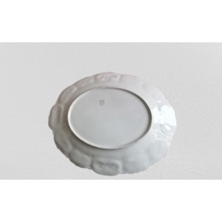 Tureen italiano no Slip - Val del Brenta - decoração floral em relevo - Authentic Vintage Warthenware