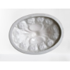 Tureen italiano en resbalón - Val del Brenta - Decoración floral en relieve - Auténtico Vintage Lozaware