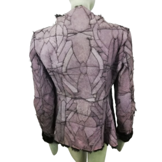 Magnificent Collector's Jacket in Leather Costume National Luxury