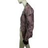 Magnifique Veste Collector en Cuir Costume National Luxe