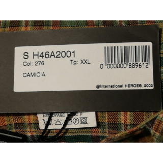 Camisa soberba Dirk Bikkembergs Homem mod. H46a2001
