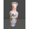 Jarrón floral pintado a mano - vintage artesanía a la vendimia 39 cm