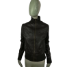 Giacca da donna Brown Dark Modello classico Qujijia Mod. F-01