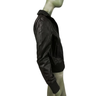 Chaqueta de mujer marrón oscuro QUJIJIA MODELO CLÁSICO MOD. F-01