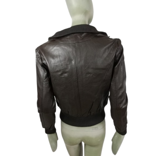 Dunkelbraune Frauenjacke Qujijia Classic Model Mod. F-01