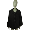 Cape Black Delicious Woman - Taglia M / L - Made in Italy