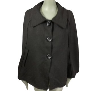 Cape Black Deficit Woman – Size M/L – Made in Italy