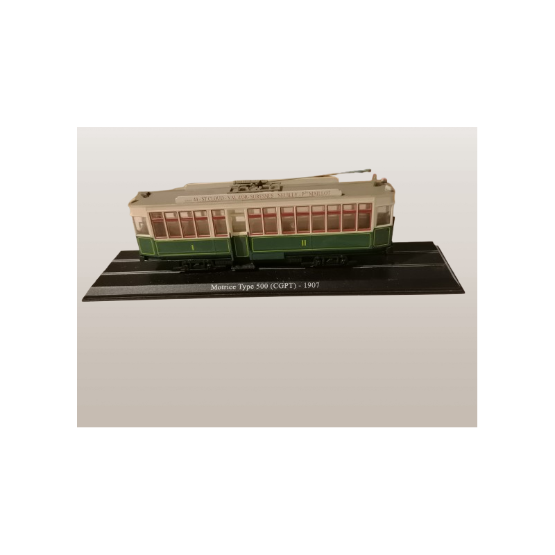Motrice Type 500 (CGPT) – 1907 – Line St-Cloud / Val d