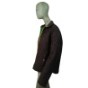 Weinlese-gesteppte Jacke Block 60 Mod.001 - Größe L - 90er