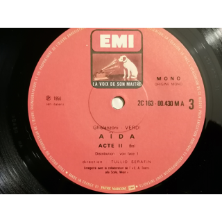 Maria Callas - Verdi "Aïda" (1956) • Set 3 Vinyls LP MONO