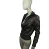 Blouson QUJIJIA Dark Brown Woman – Classic Model (Size S)