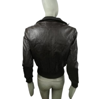 Blouson QUJIJIA Dark Brown Woman – Classic Model (Size S)