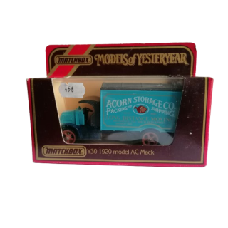 Modelli di matchbox di YESTERYEAR Y-30 dal 1920 AC Mack Made in England