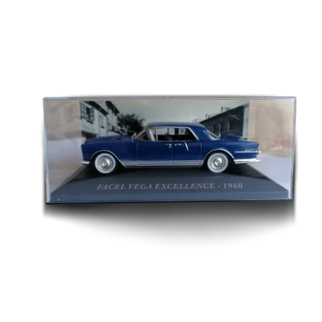 Facel Vega Excellence 1960 - Altaya 1/43 met vintage decor
