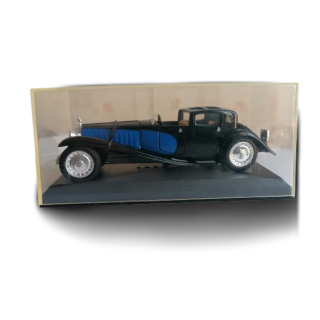 Bugatti Royal 1928 Black and Blue | Miniatura 1/43 con escaparate