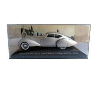 Delage D8 120-S Tote Aero Coupé 1938 – Miniature Car 1/43
