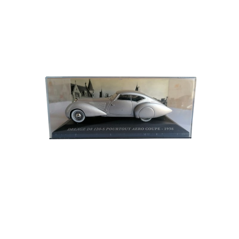 DELAGE D8 120-S FORTOUT ALERA Coupe 1938 - Miniaturauto 1/43