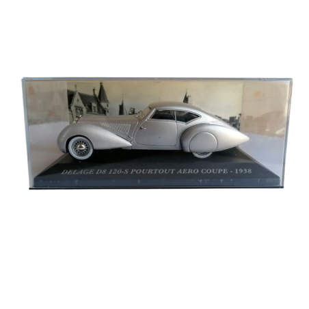 Delage D8 120-S FORTOUT ALERA COUPE 1938 - Coche en miniatura 1/43