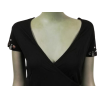 Vintage T-Shirt Bambole 47103 Black - Made in Italy Years 80