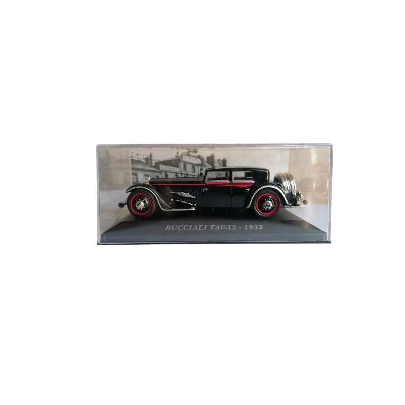 Bucciali Tav-12 1932 - Coleção em miniatura 1/43 sob exibição