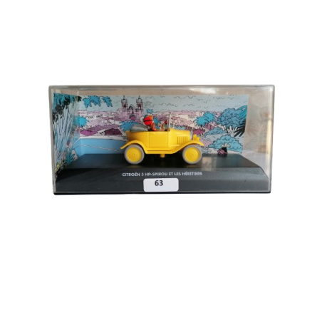 Citroën 5 HP – Spirou et les Héritiers – Edition Collection Atlas 1/43
