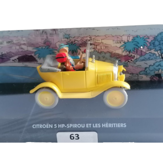 Citroën 5 HP – Spirou et les Héritiers – Edition Collection Atlas 1/43