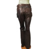 Calça de couro do coletor de modelo de Ruffo. 25266