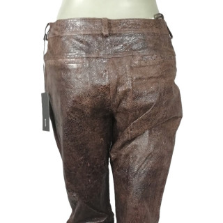 Lederen broek van Ruffo Model Collector. 25266
