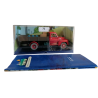 Red truck Miniature of the Black Island of Tintin Moulinsart 1/43