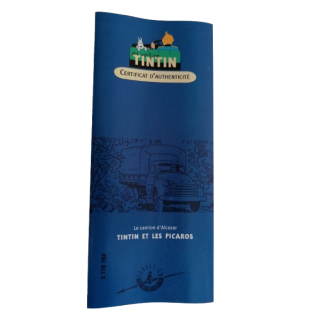 Camión militar miniatura Tintin | Ediciones Atlas por moulinsart