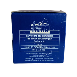 Tintin in America – Green Car Collection Blue Box + Certificate