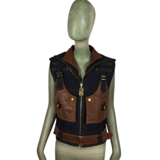 Chaqueta de jeans Kurtissa Gran mod de lujo. 041472