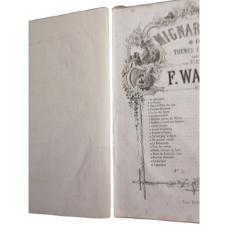 Método de piano del Conservatorio Imperial (1852-1870) - Manual raro.