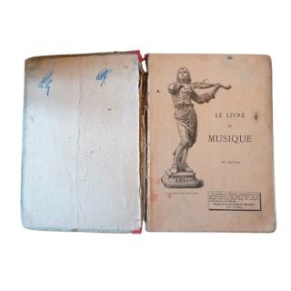 Claude Augé Music Book - School Edition Larousse 1910-1920
