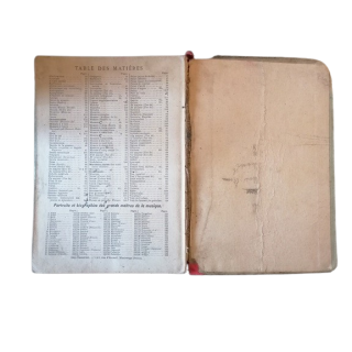 Claude Augé Music Book - Schule Edition Larousse 1910-1920