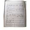 Ancient 19th musical work – Lubine edition & manuscripts (29 pages)