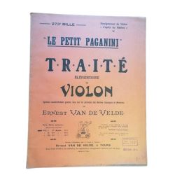 Ernest van de Velde - Le Petit Paganini, elementair wasdragerij