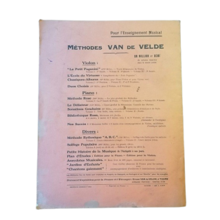Ernest Velde - Le Petit Paganini, tratado de lavanderia elementar