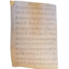 Original handwritten sheet music – The Rendez-Vous – Hunting – Noël Brusa