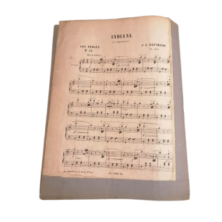 Old Partition "Pearls" No. 48 - Indiana (Mazurka)