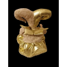 Collezione Golden Harlequin Automatizza - Bambola decorativa in porcellana
