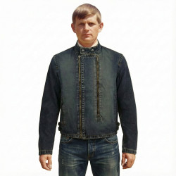 Jaqueta jeans Bikkembergs Mod. 2j2018016f